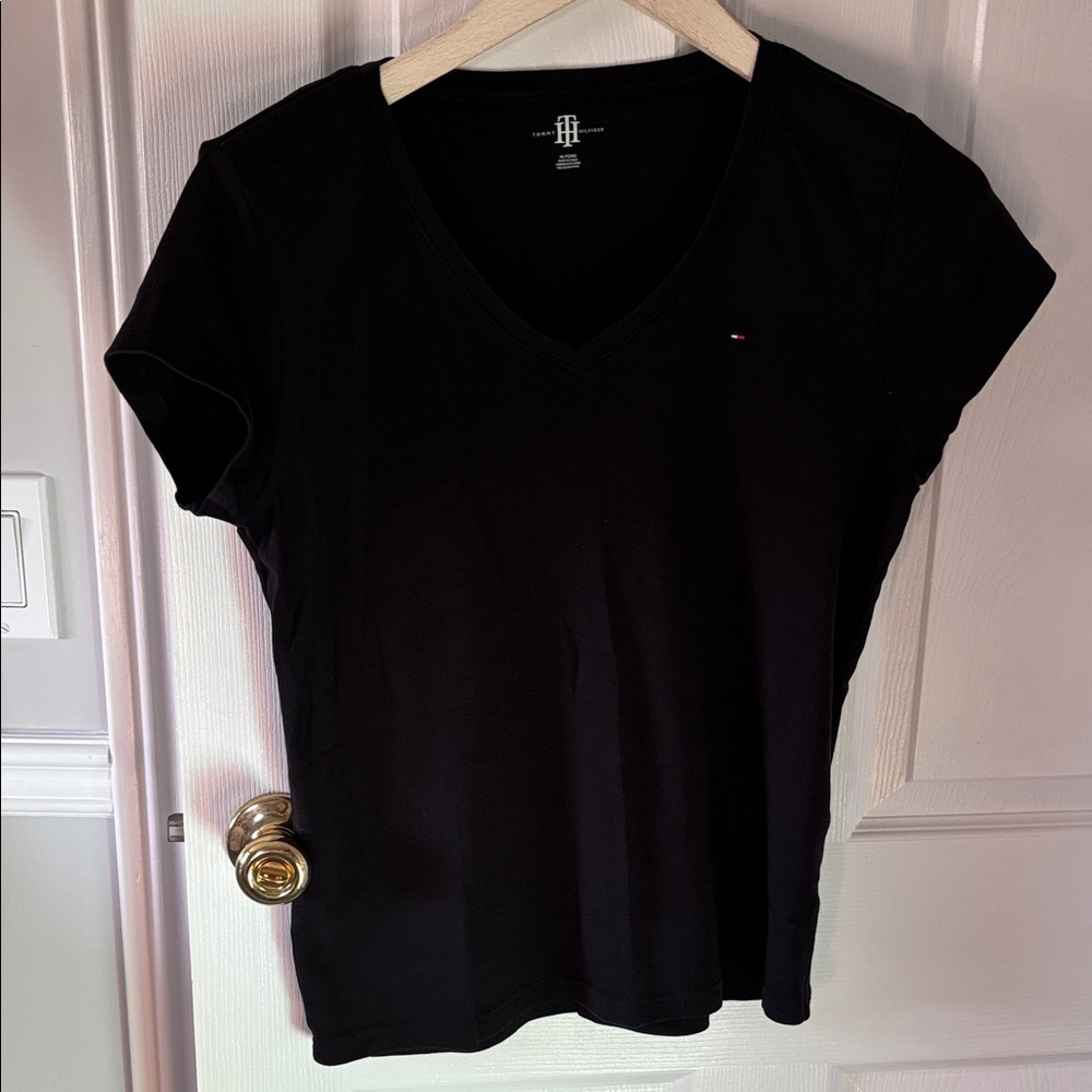 Tommy Hilfiger Women's Classic Black Tee